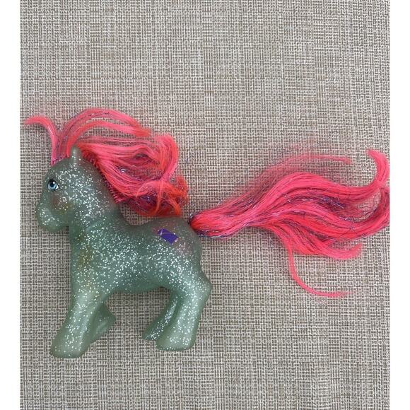 My Little Pony G1 Sky Rocket Clear Sparkle Hasbro Bradley 1985 MLP - Picture 9 of 11